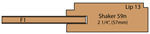 Allstyle Cabinet Doors : cutaway of Cordoba